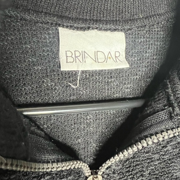 VTG Brindar 90s 1/4 zip winter sweater L/XL (measurements in description) - Picture 4 of 8